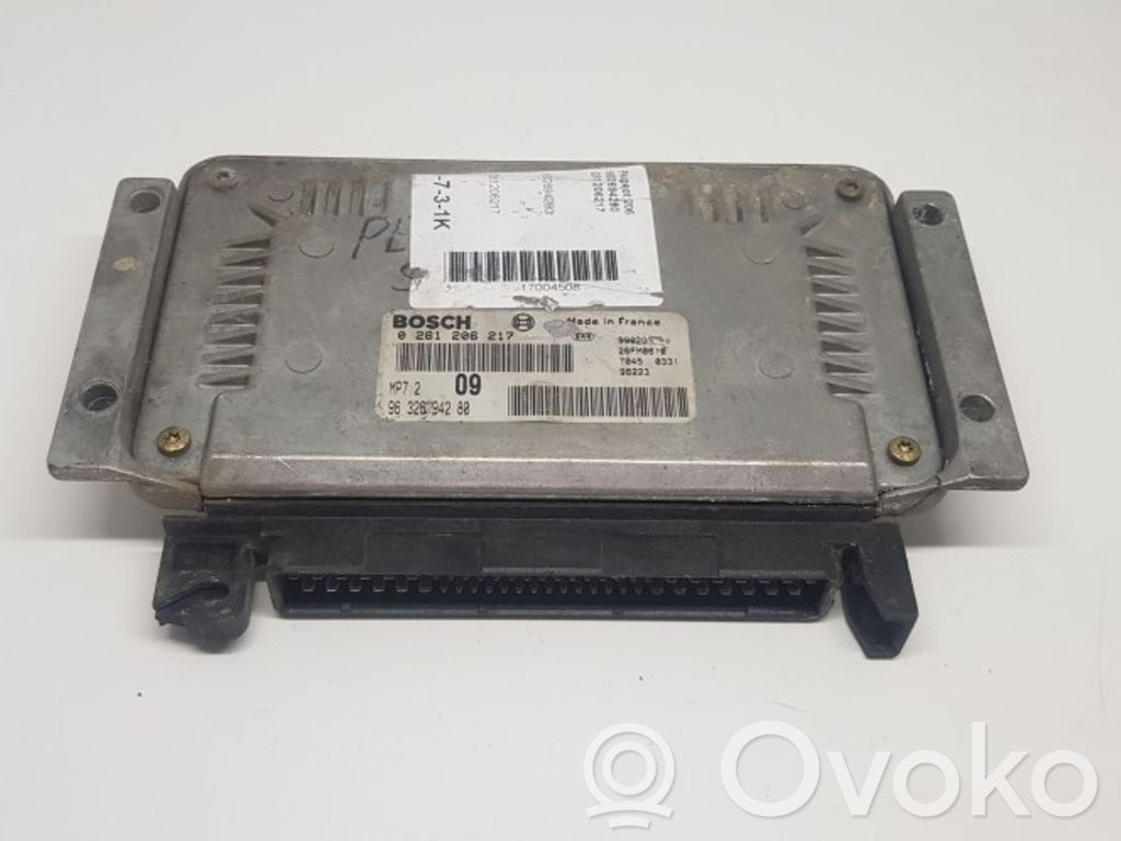 Peugeot 206 Engine control unit/module 