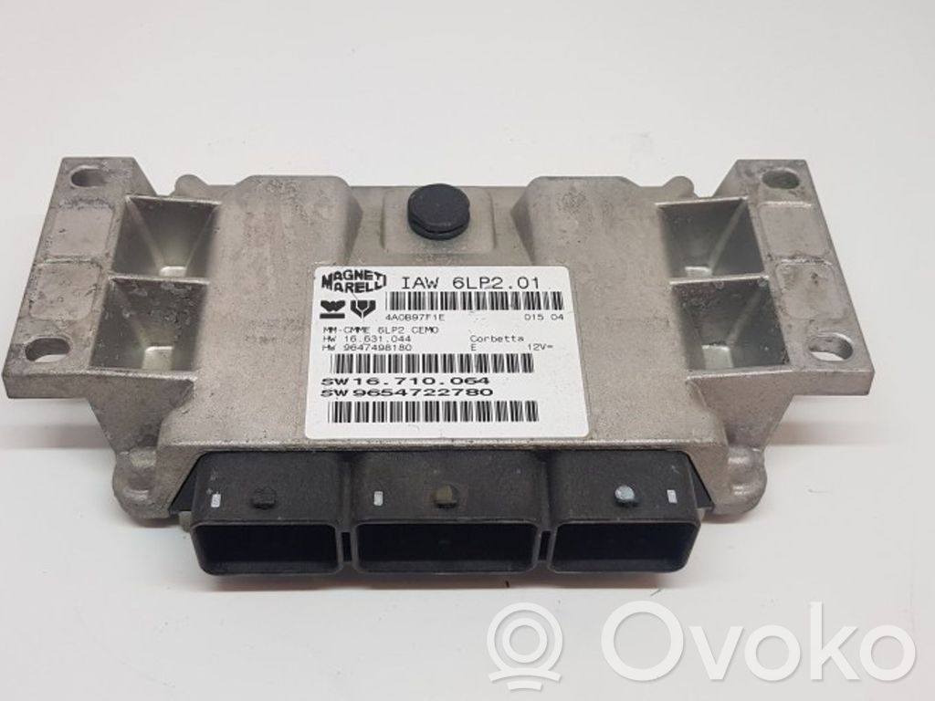 Engine control unit/module   IAW6LP201,9654722780