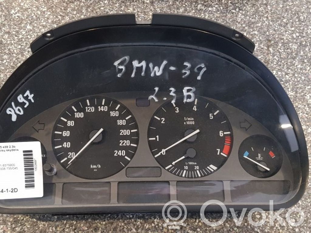 BMW 5 E39 Speedometer (instrument cluster) 