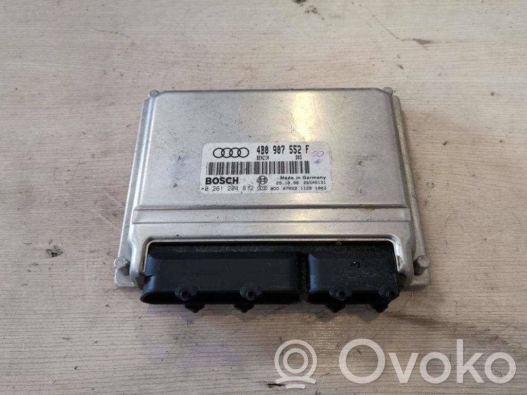 Engine control unit/module   4B0907552F,0261204812