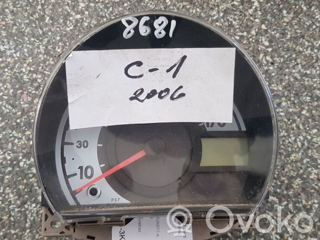 Citroen C1 Speedometer (instrument cluster) 