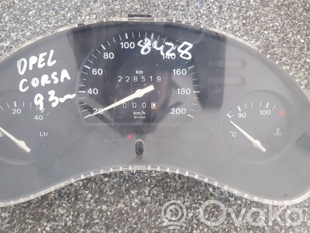 Opel Corsa B Speedometer (instrument cluster) 