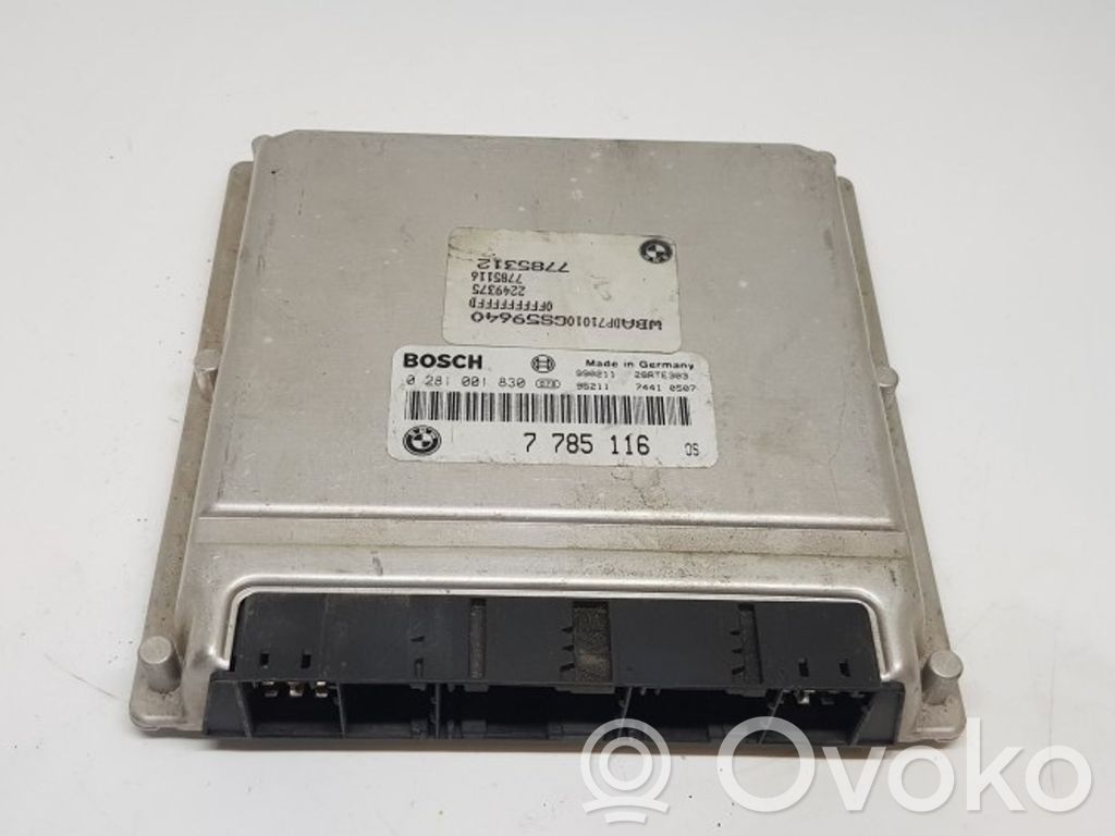 BMW 5 E39 Engine control unit/module 