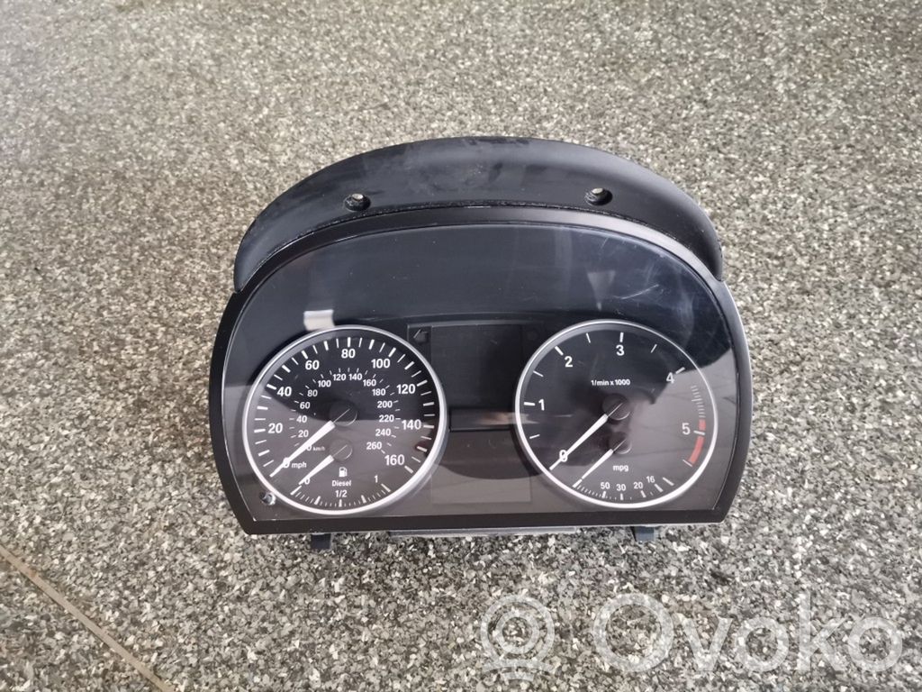BMW 3 E90 E91 Speedometer (instrument cluster) 