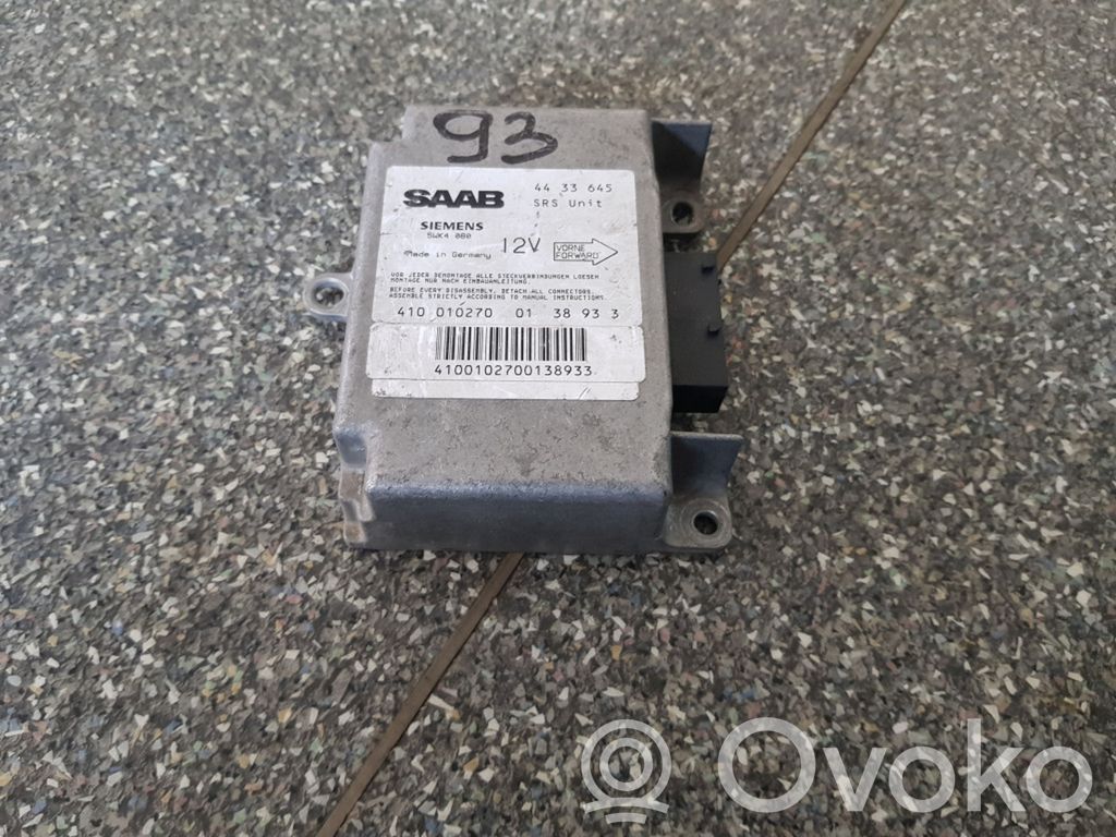 Saab 9-3 Ver2 Airbag control unit/module 