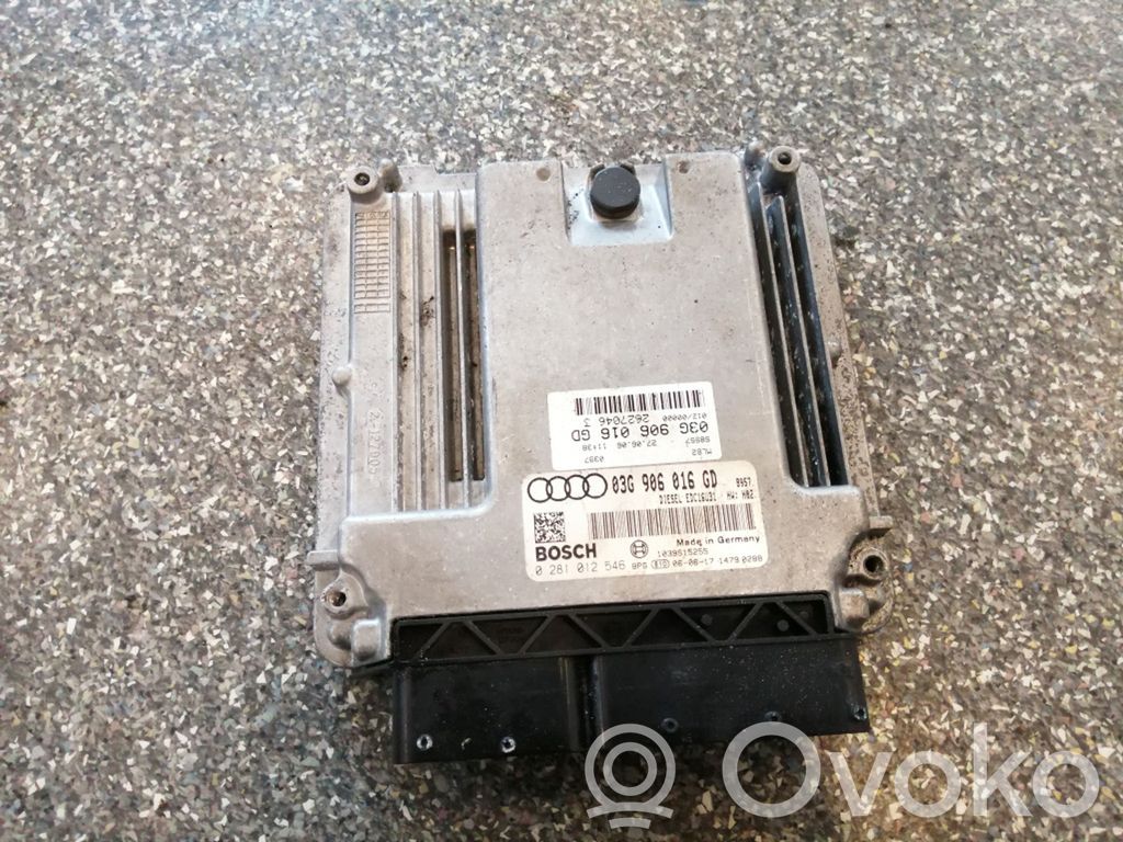 Audi A4 S4 B7 8E 8H Engine control unit/module 