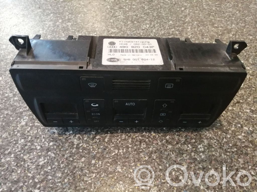 Audi A6 S6 C5 4B Climate control unit 