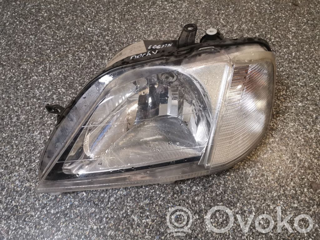 Dacia Logan I Phare frontale 