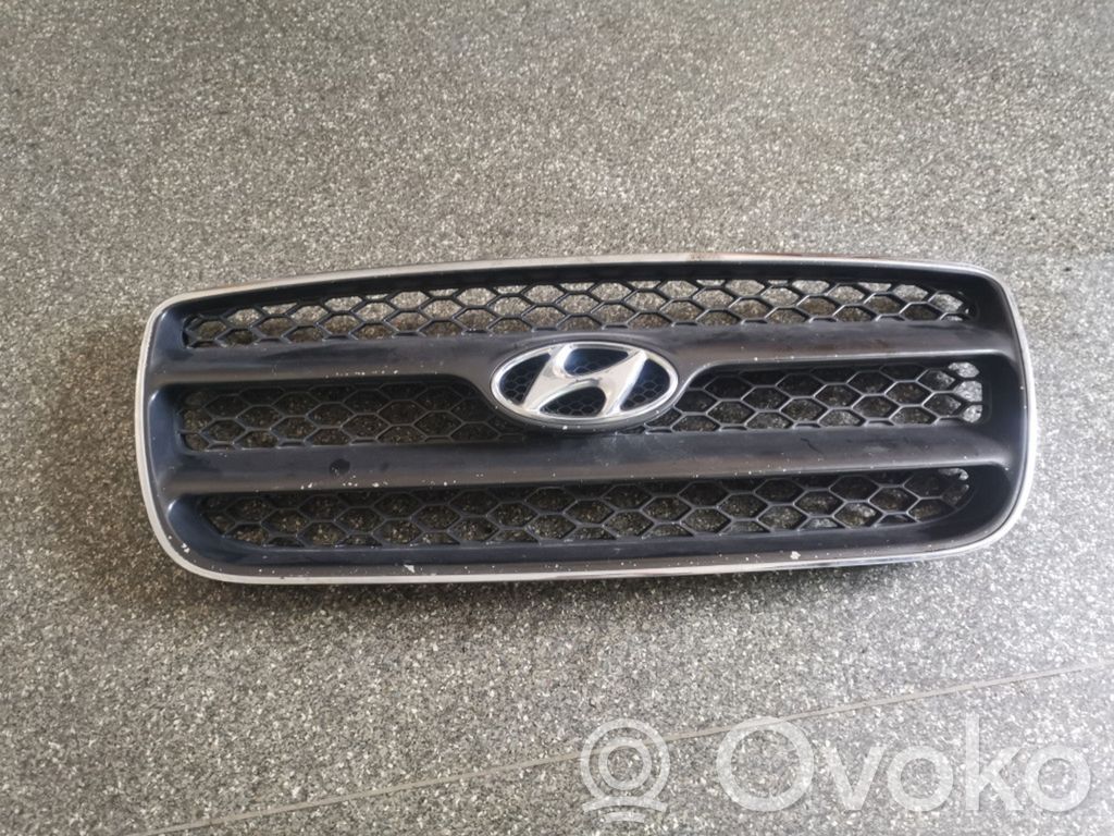 Hyundai Santa Fe Etupuskurin ylempi jäähdytinsäleikkö 