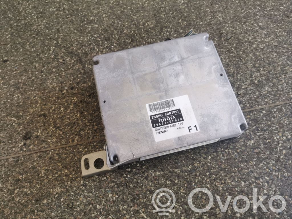 Toyota Corolla Verso AR10 Sterownik / Moduł ECU 