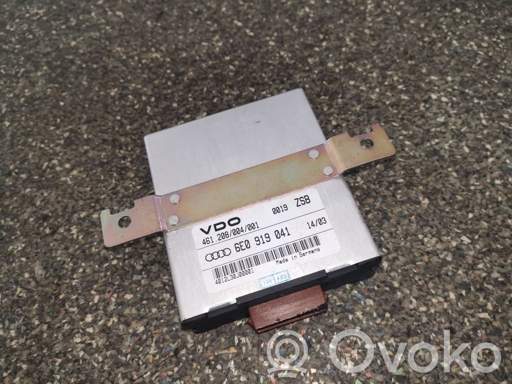 Other control units/modules   6E0919041