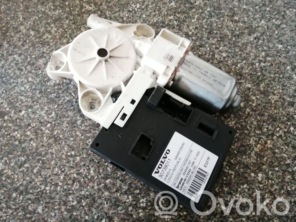 Volvo V50 Silnik regulatora szyby drzwi przednich 