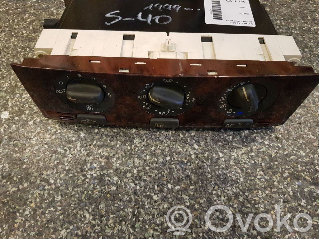 Volvo S40, V40 Climate control unit 