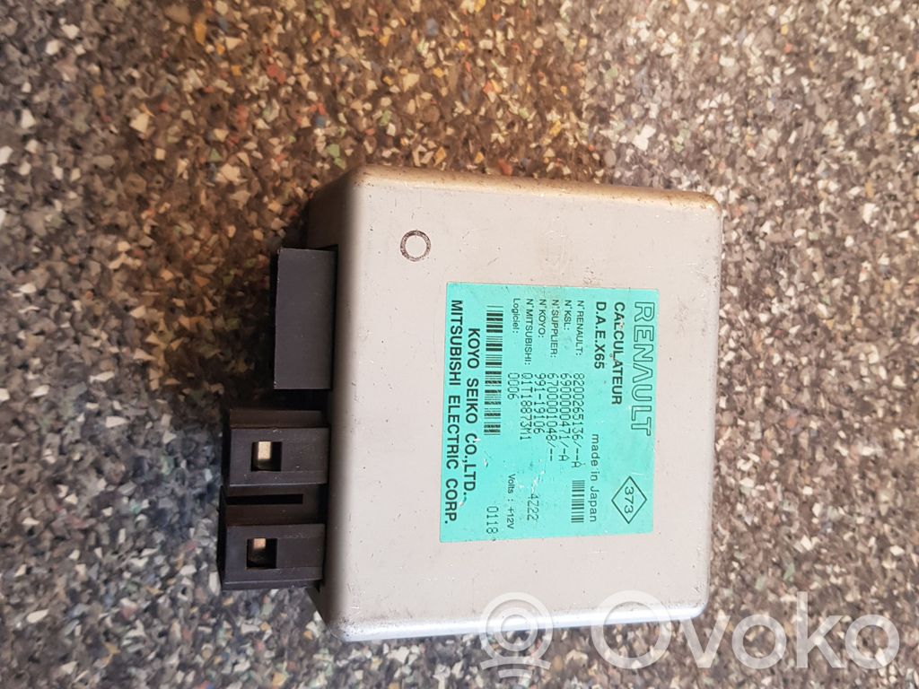 Renault Clio II Comfort/convenience module 
