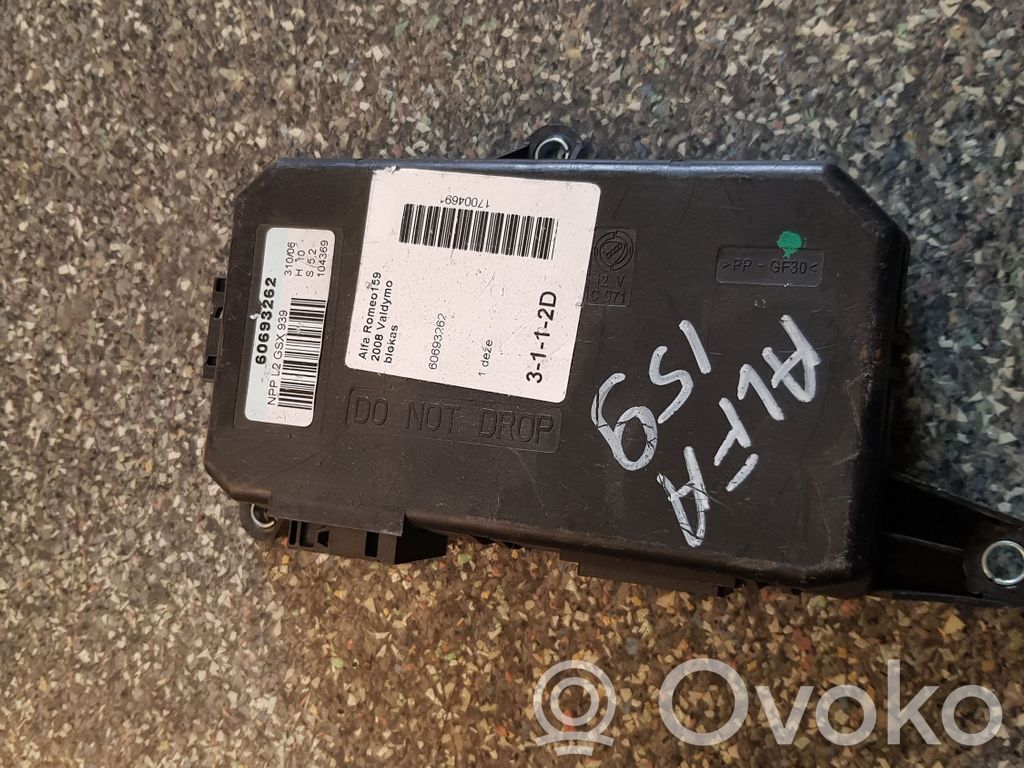 Alfa Romeo 159 Comfort/convenience module 