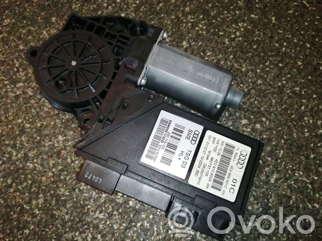 Audi A8 S8 D3 4E Rear door window regulator motor 