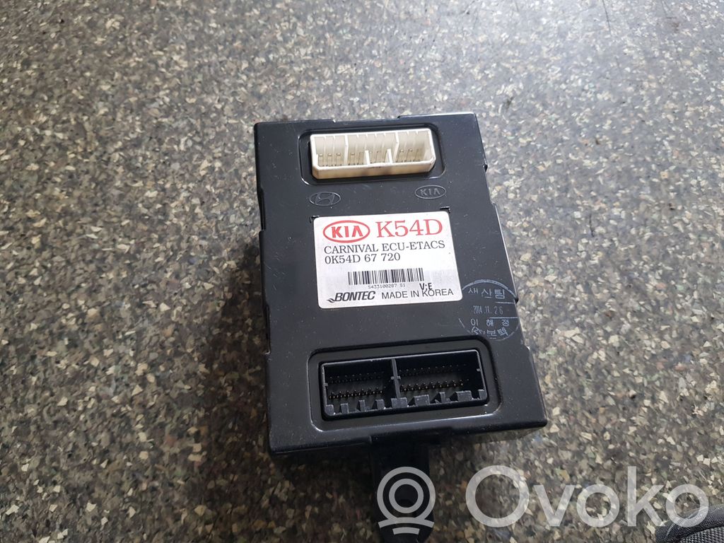 KIA Carnival Comfort/convenience module 