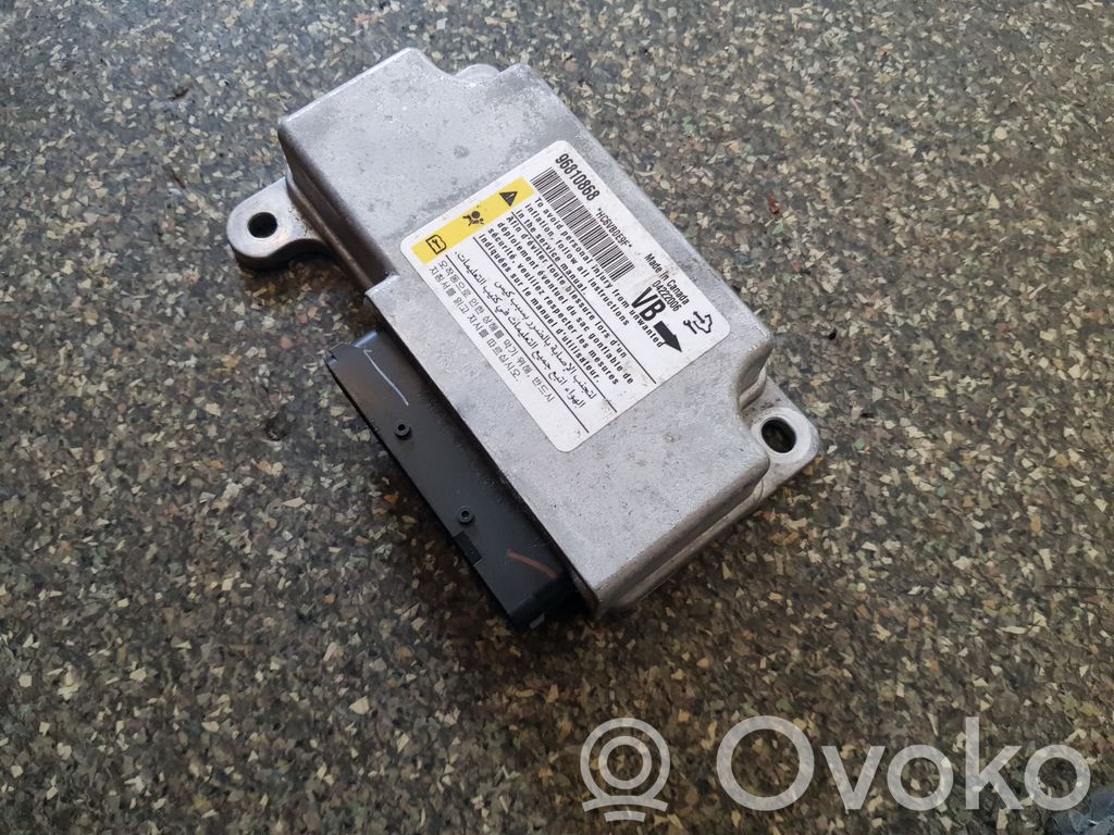 Chevrolet Captiva Airbag control unit/module 