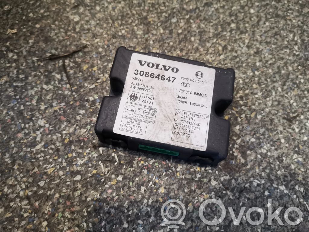 Volvo S40, V40 Other control units/modules 
