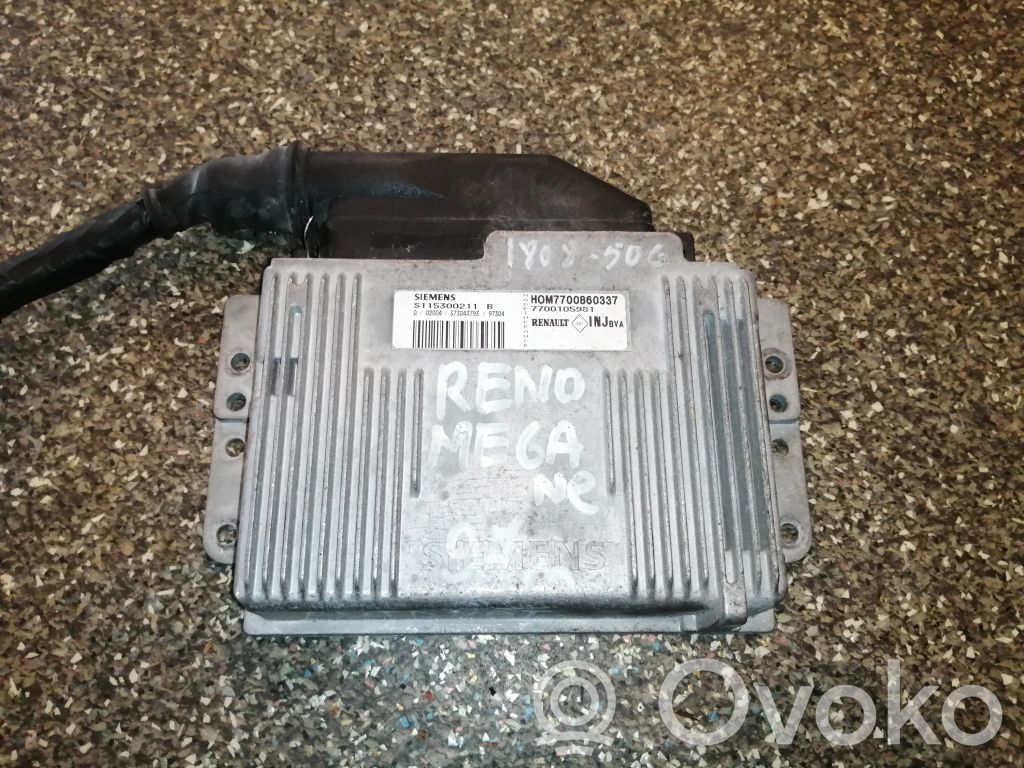Renault Megane I Engine control unit/module 