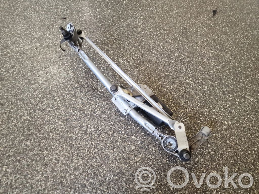 BMW 3 E90 E91 Tringlerie et moteur d'essuie-glace avant 