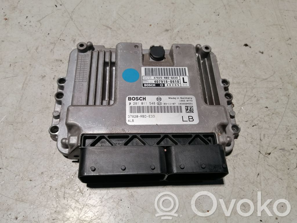 Honda Accord Engine control unit/module 
