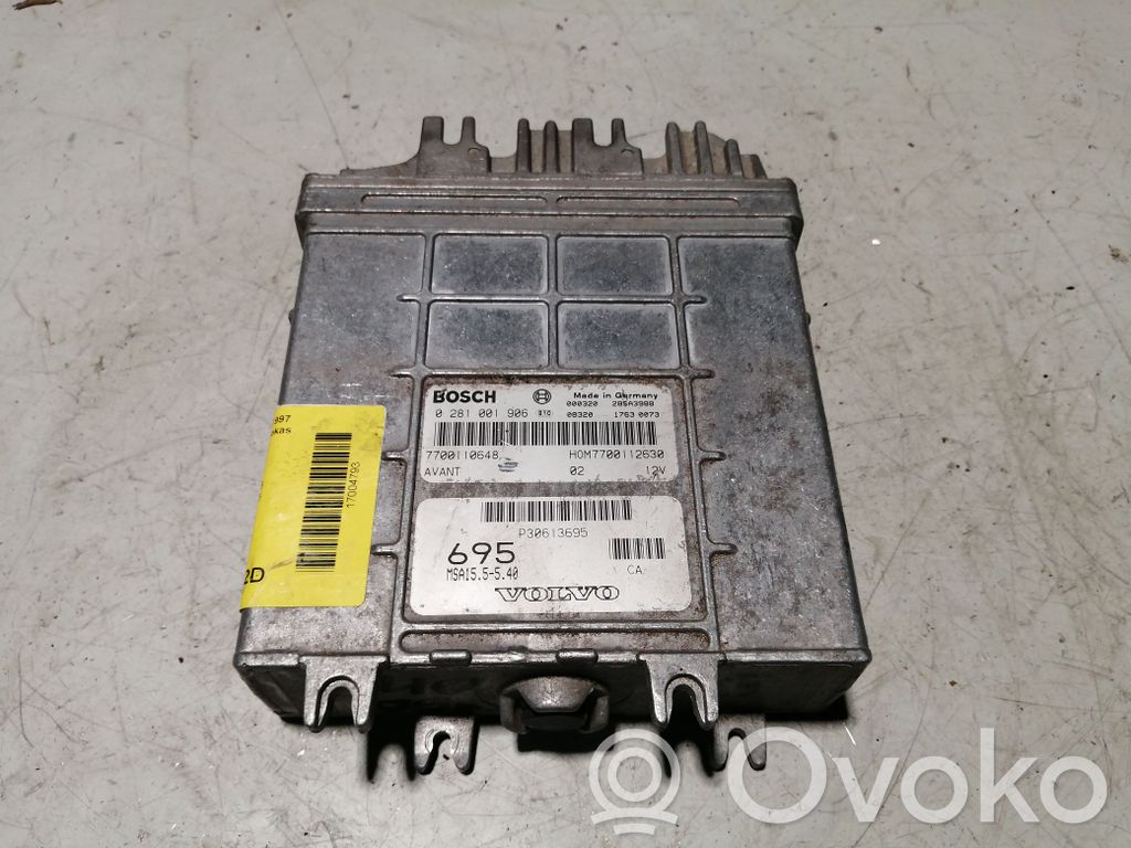 Volvo S40, V40 Engine control unit/module 