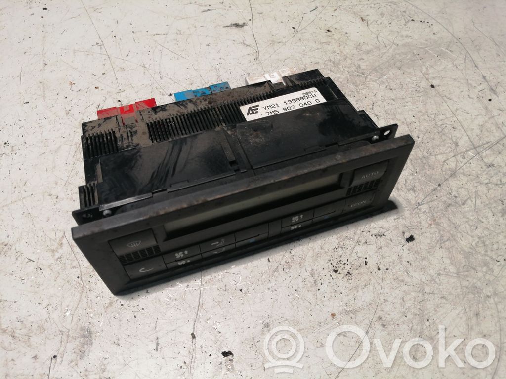 Climate control unit   7M5907040D,YM2119988DCW