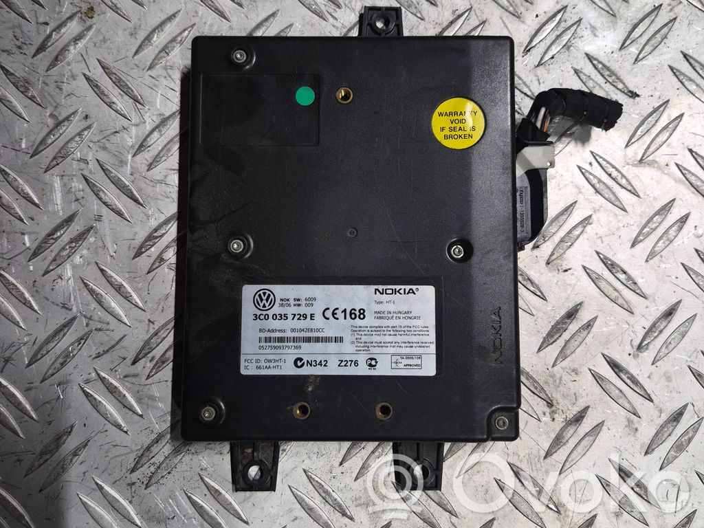 Volkswagen PASSAT B6 Sterownik / Moduł sterujący telefonem 