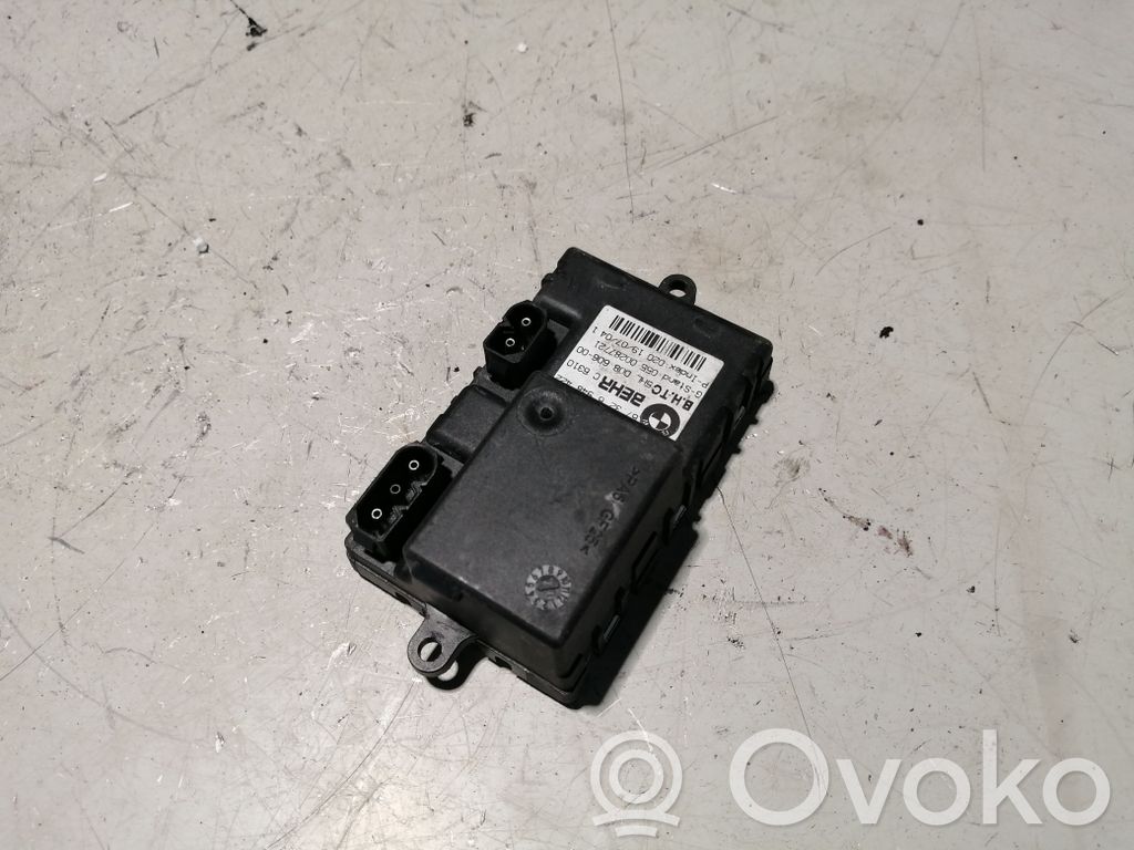 BMW 5 E60 E61 Pečiuko ventiliatoriaus reostatas (reustatas) 