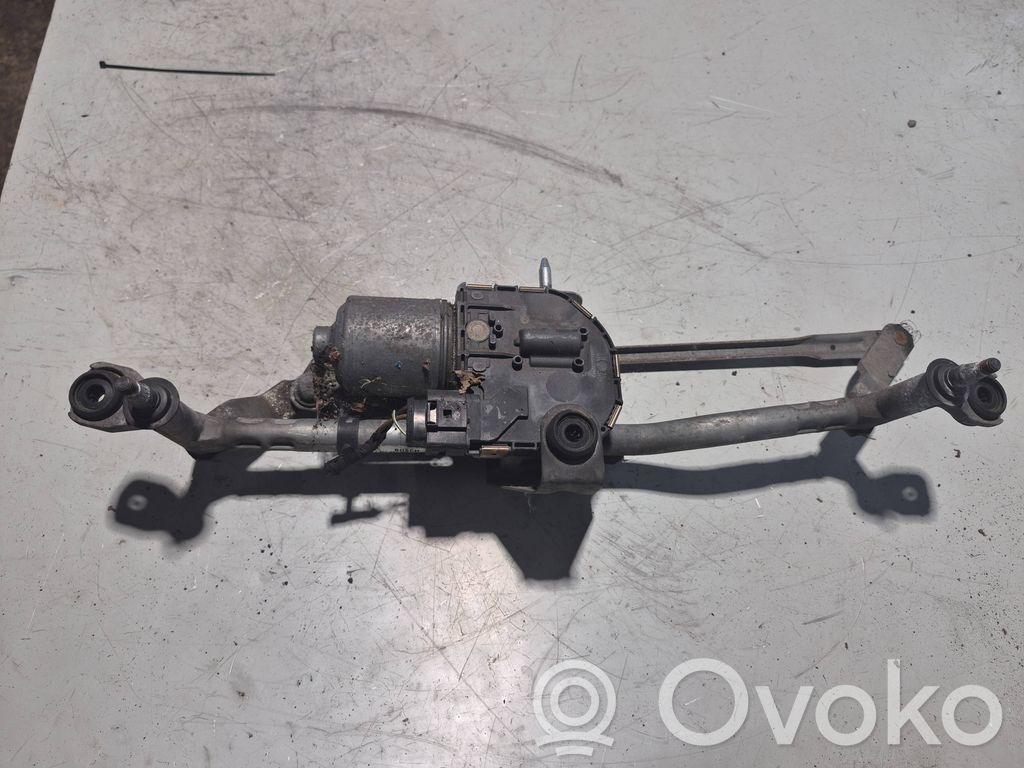 Volkswagen Touran II Mechanizm i silniczek wycieraczek szyby przedniej / czołowej 
