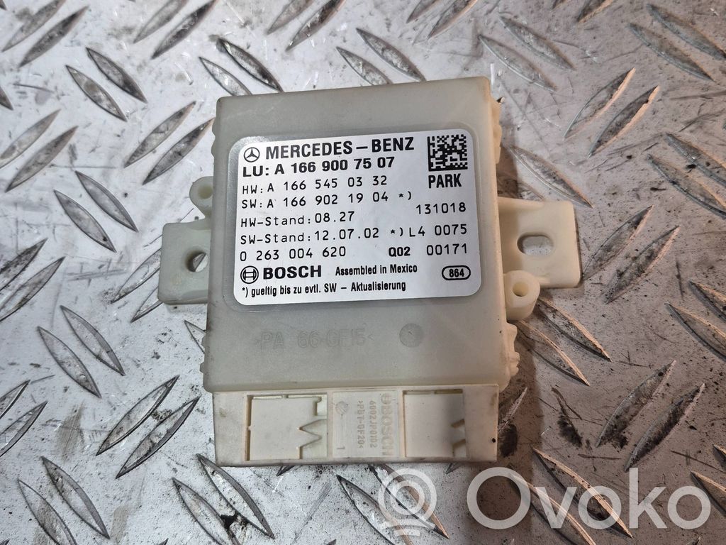 Mercedes-Benz GL X166 Sterownik / Moduł parkowania PDC 