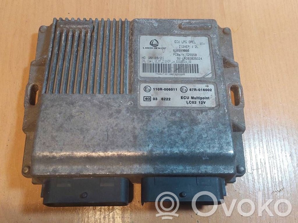 Opel Corsa D LP gas control unit module 