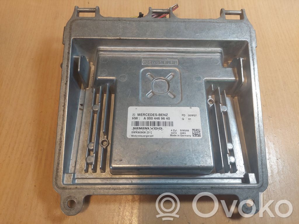 Mercedes-Benz A W169 Unitate control motor/modul ECU 