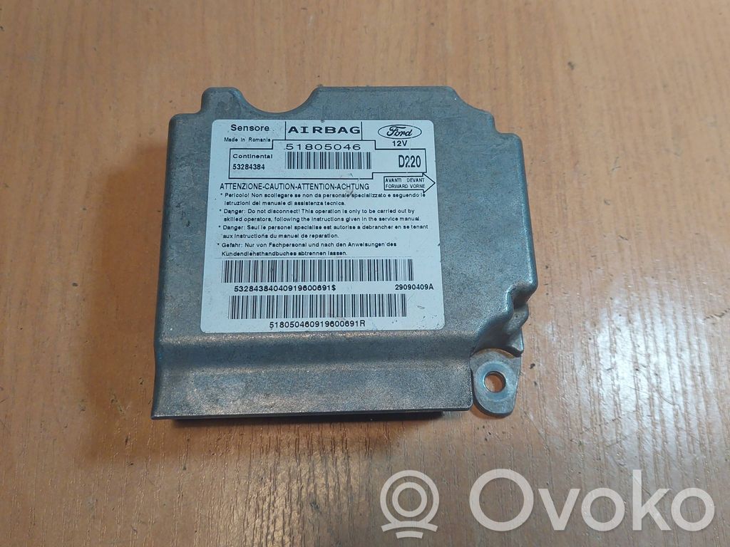 Ford Ka Airbag control unit/module 