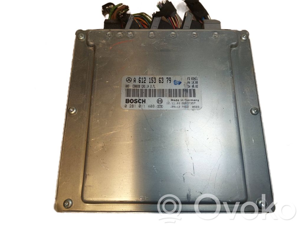 Mercedes-Benz ML W163 Engine control unit/module ECU 