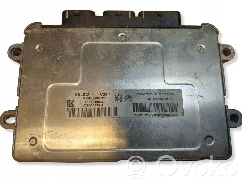 Peugeot 207 Engine control unit/module ECU 