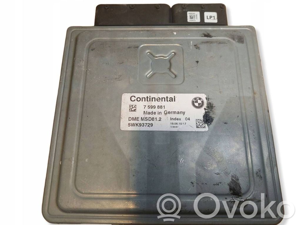 BMW 3 E90 E91 Galios (ECU) modulis 