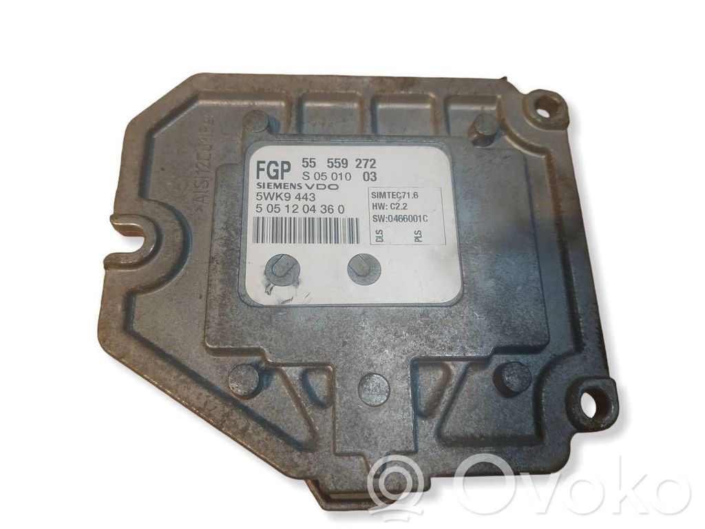Opel Astra H Engine control unit/module ECU 
