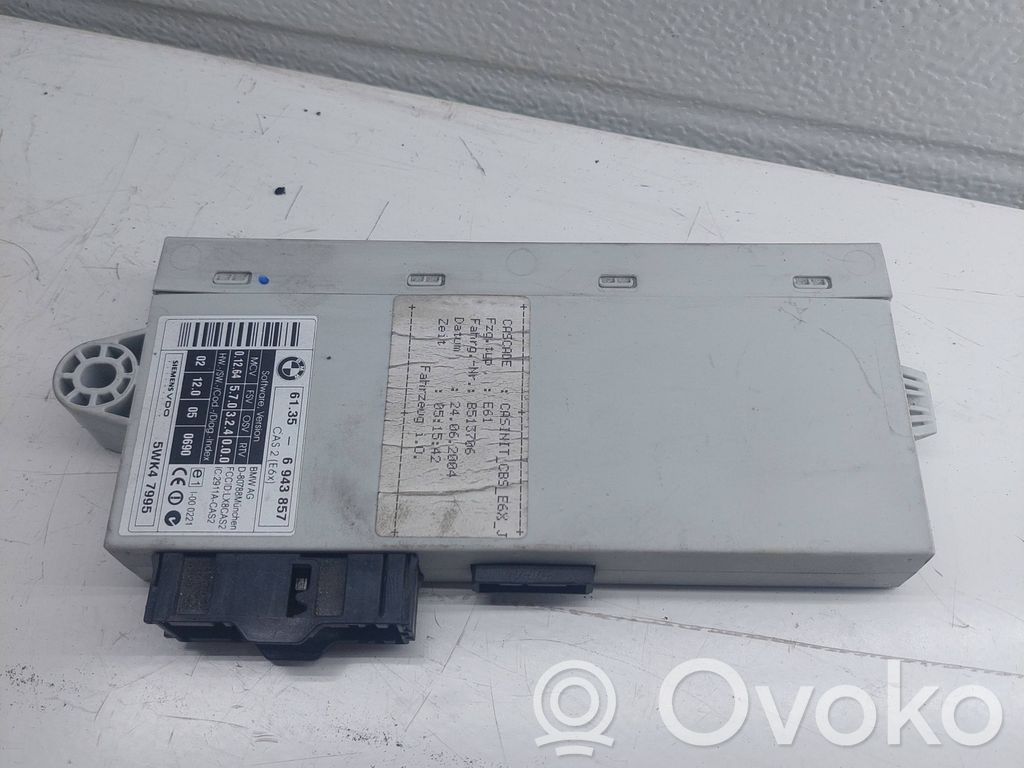 CAS control unit/module   6943857,5WK47995,B513706
