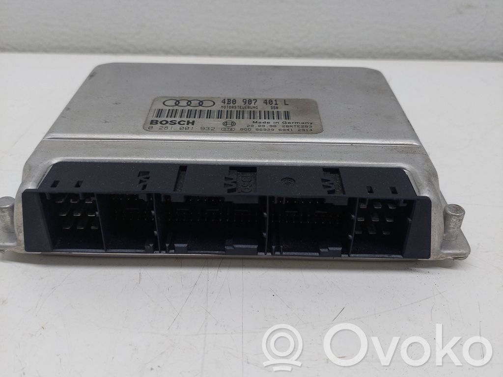 Engine control unit/module   4B0907401L,0281001932,28RTE283