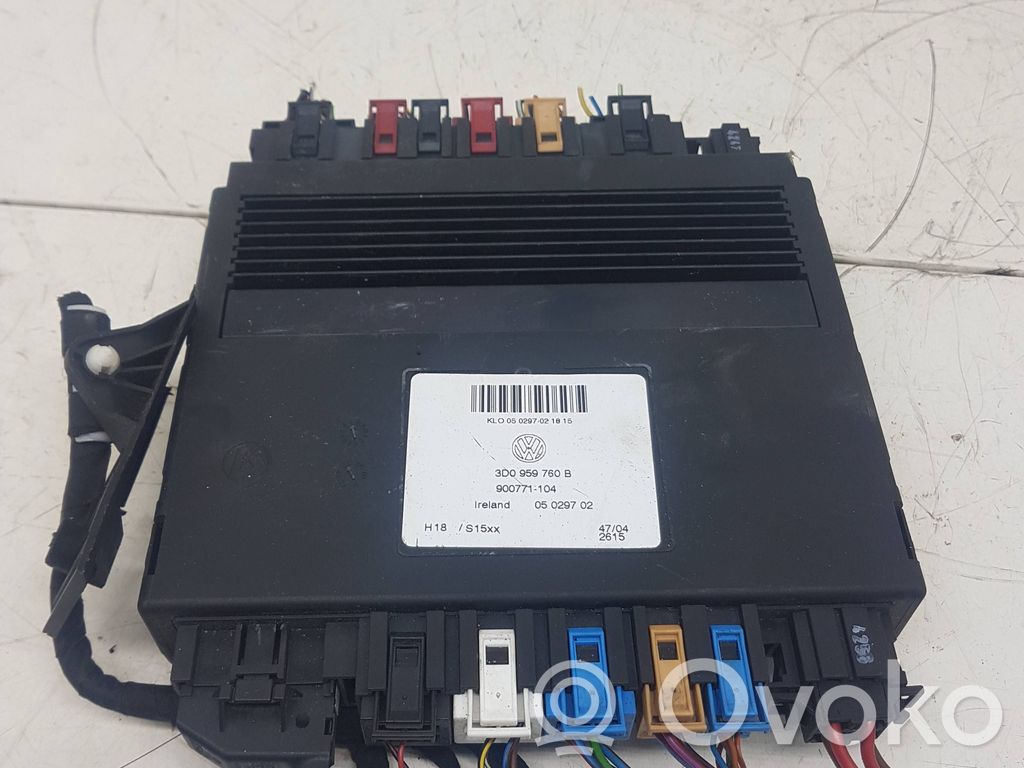 Seat control module   3D0959760B,900771104,05029702