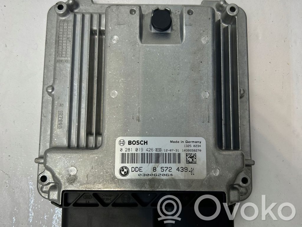 BMW 7 F01 F02 F03 F04 Unidad de control/módulo del motor 
