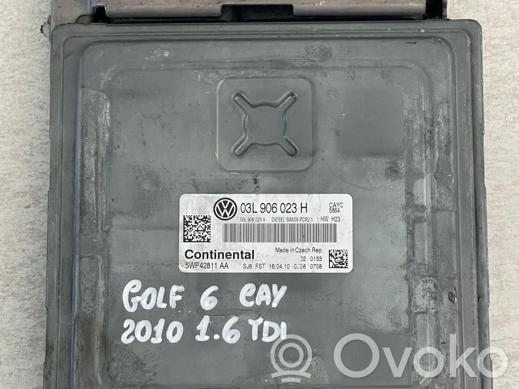 Engine control unit/module   03F906070GA,03F906070GA,03L906023H,5WP42811AA,CAY