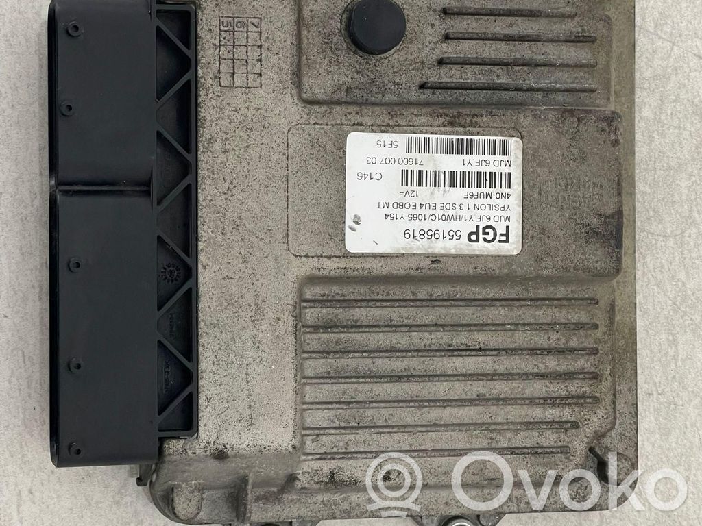 Lancia Ypsilon Engine control unit/module 