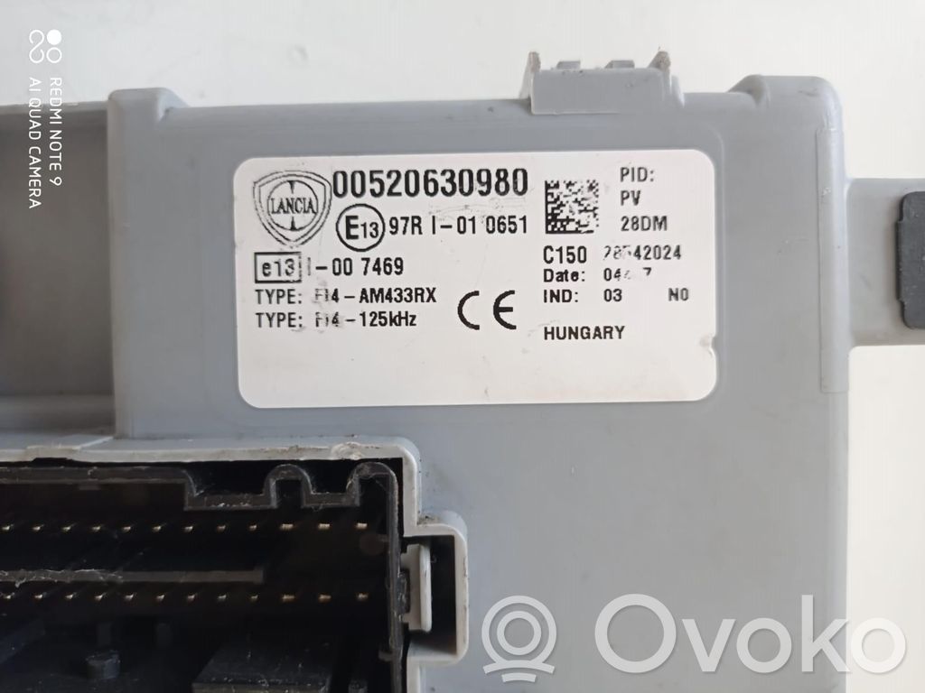Lancia Ypsilon Fuse module 