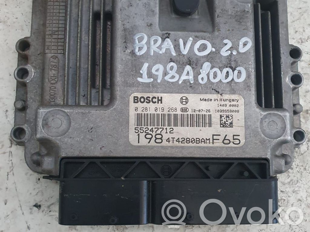 Unidad de control/módulo del motor   198A8000