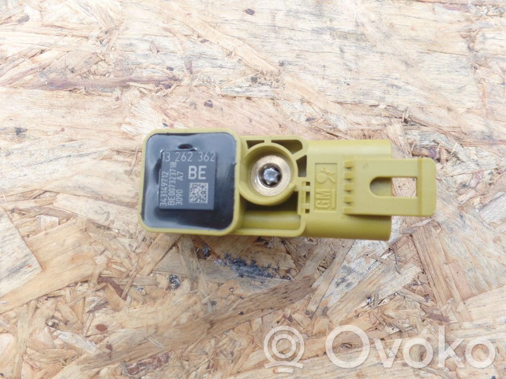 Opel Corsa D Airbag deployment crash/impact sensor 