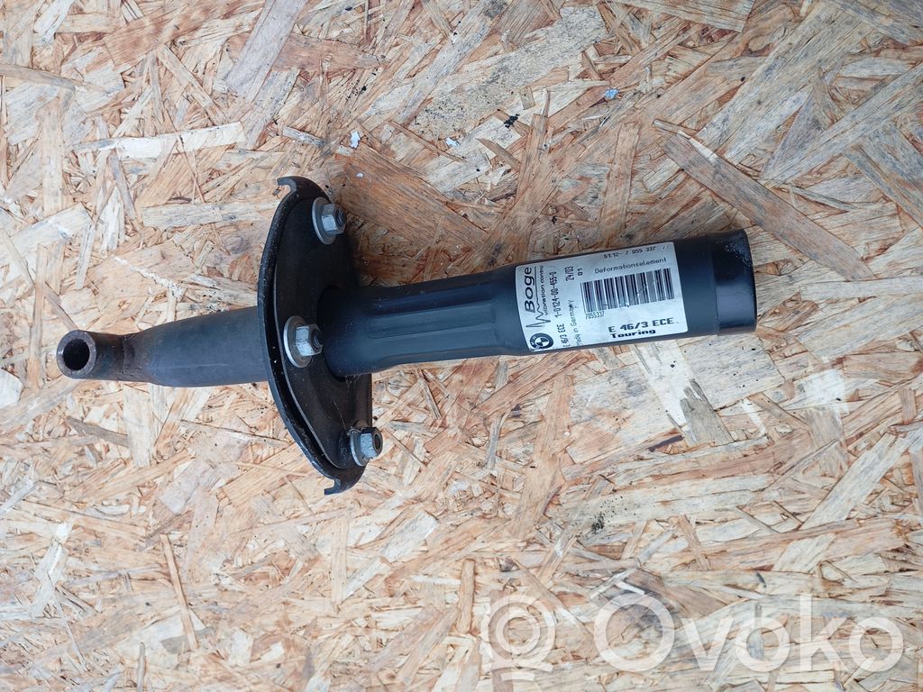 BMW 3 E46 Aizmugurē bampera amortizators 