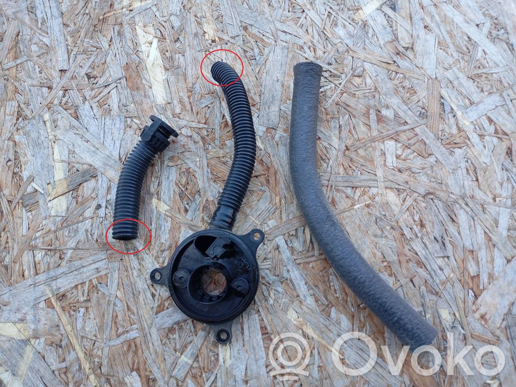 BMW 1 E81 E87 Ventilācijas / ventilācijas caurule (-es) / šļūtene (-es) 